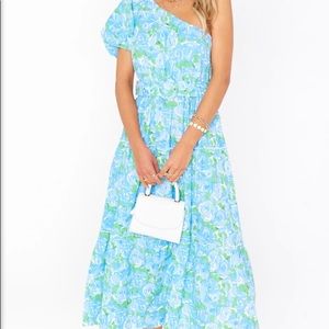 NWT XL Show Me Your MuMu Deluca Dress in Something Blue